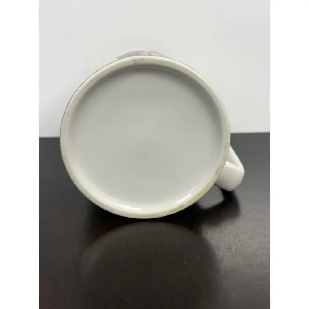 24k Trim Norman Rockwell 1985 Coffee Mug Cup 